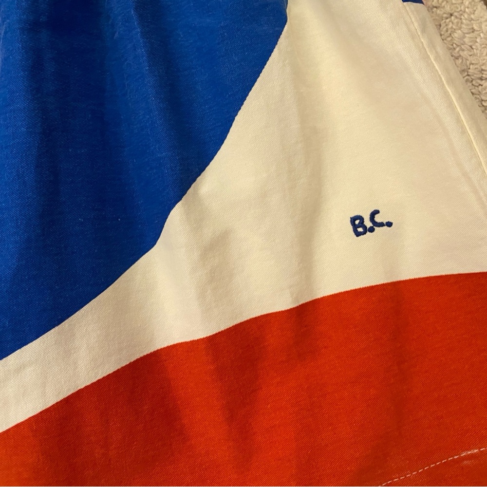 Bobo Choses White Cotton Fabric Skirt - 10T - Picture 2 of 5